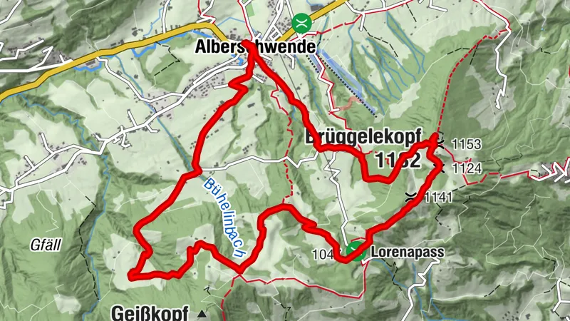 Brüggelekopf 1182m, Alberschwende, Vlbg