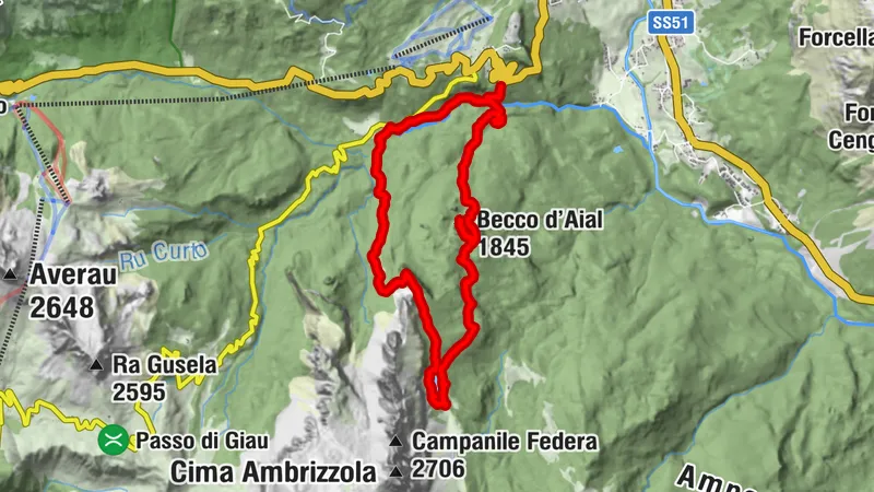 Lago Federa, Cortina, Venetien/Italien