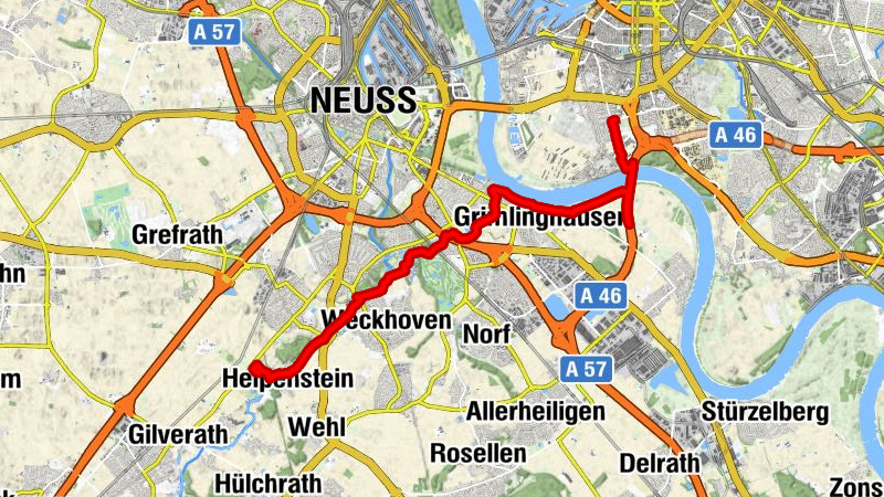 Vom Aachener Platz zur Museumsinsel Hombroich