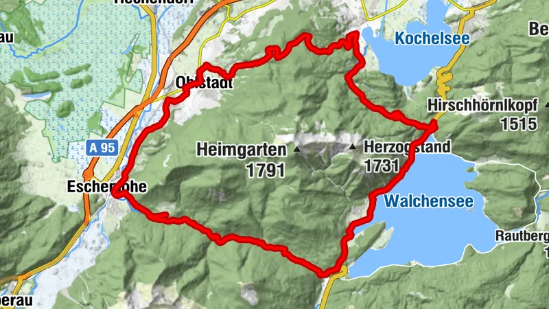 Ohlstadt, Esche-Leine Tour