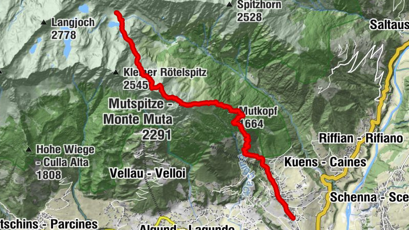 Alpenübergang, Garmisch - Dorf Tirol, 11 Etappe
