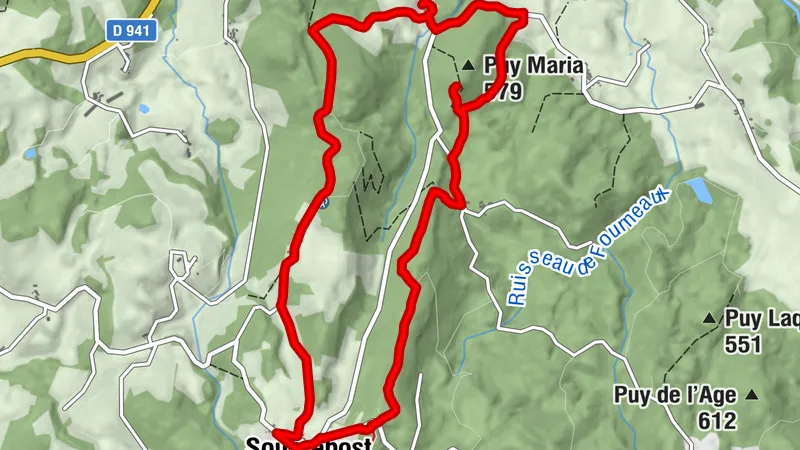 Circuit VTT N°5 : "Sur les pas de Martin Nadaud"