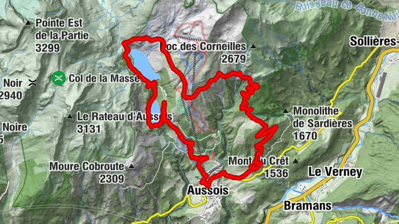 Cross-country mountain biking: Les Barrages