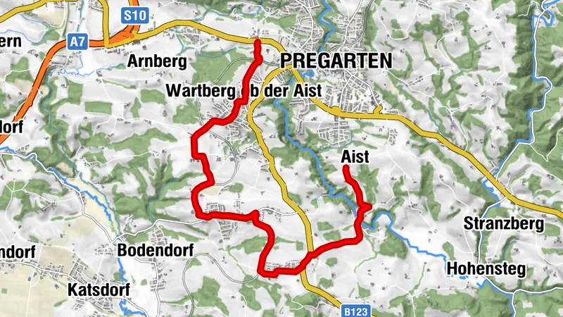 114 Wartberg ob der Aist - Verbindung Pregarten