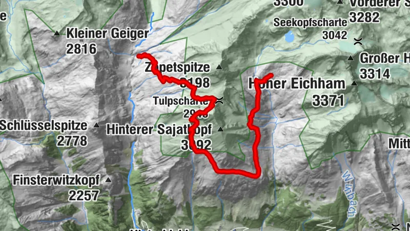 Eagle Walk Stage O2: Johannishütte - Eisseehütte