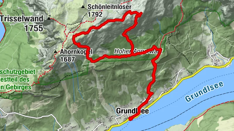 Hundskogel über Lärchkar (SG I)