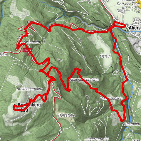 Breitenberg Wolfgangsee Sankt Gilgen, Österreich