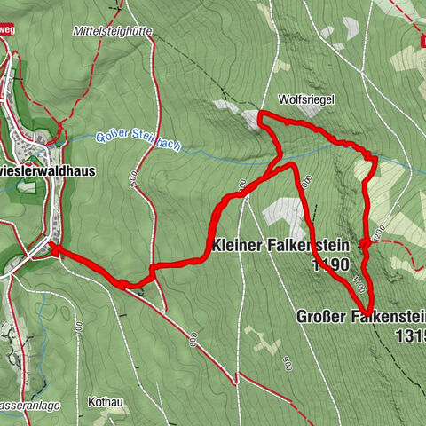 Rundwanderung Kleiner Falkenstein