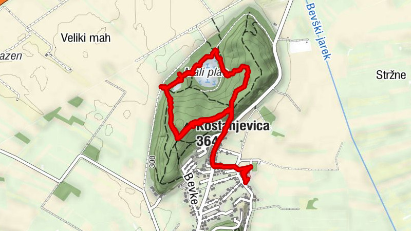 Bevke - pot mocvirskih skratov