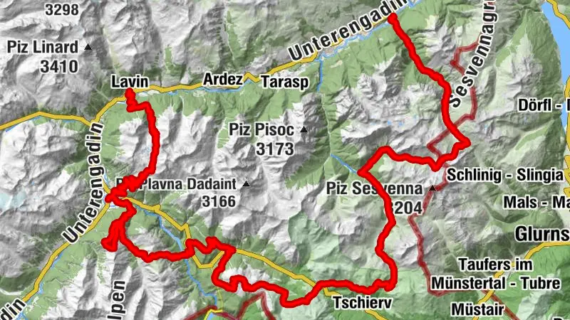 National Park Panorama route [SchweizMobil No. 45]