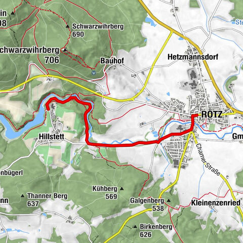 Entlang der Schwarzach zum Eixendorfer Stausee