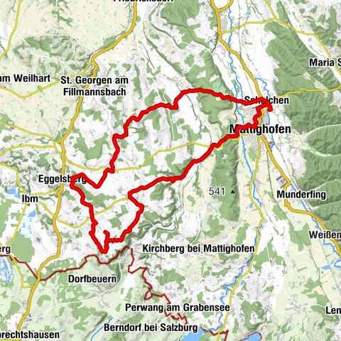 4 Kirchenweg Feldkirchen - von Schalchen aus