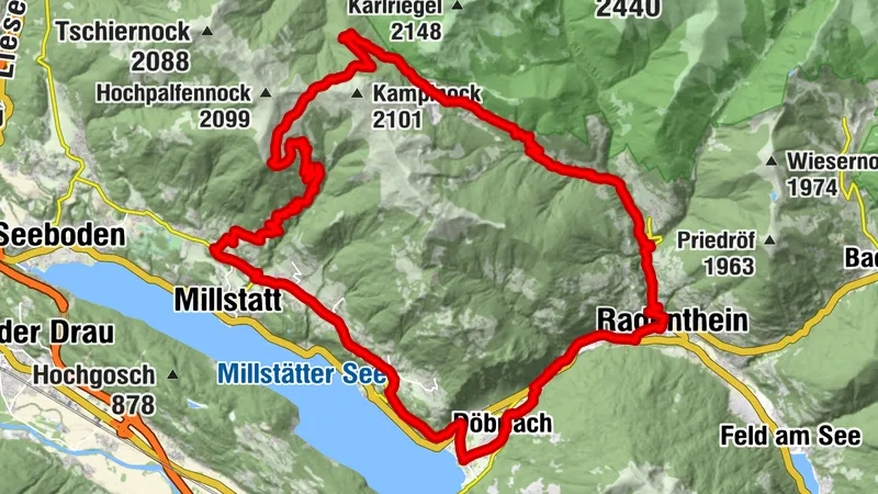 Millstätter Alm Tour | NOCKBIKE Tour 49