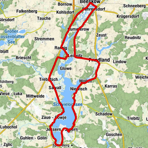 Rund um den Schwielochsee