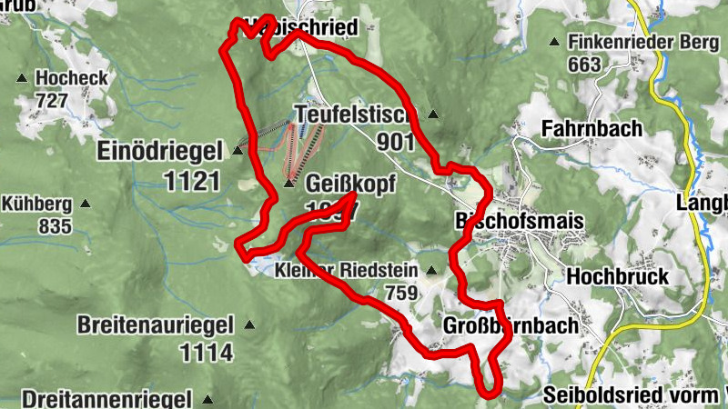 Um den Geißkopf - Nr. 24