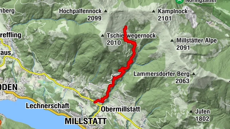 Millstätter Hometrail | nock/bike Trail T48