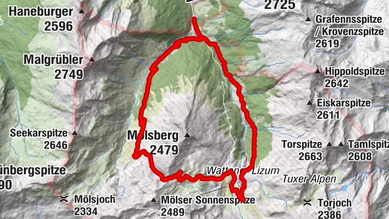 To the idyllic Mölssee