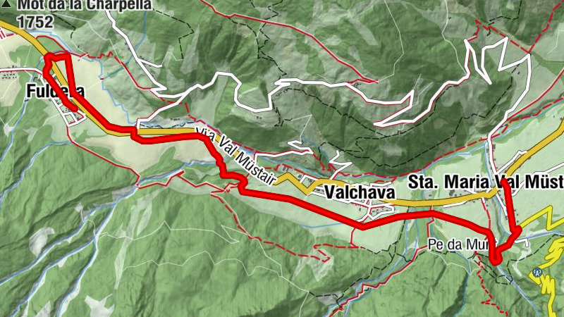 Sta. Maria Posta – Valchava – Fuldera Cumün