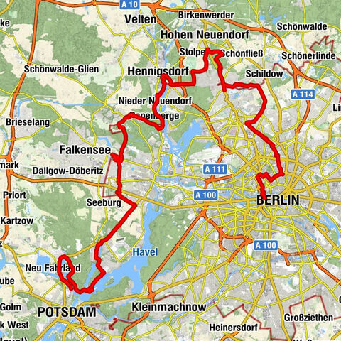 Mauerweg, Potsdam - Berlin