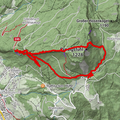 Predigtstuhl 1.278m