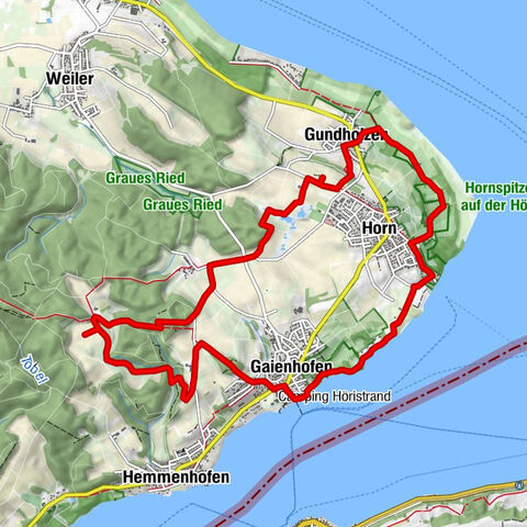 Circular hike Gaienhofen-Middle Höri