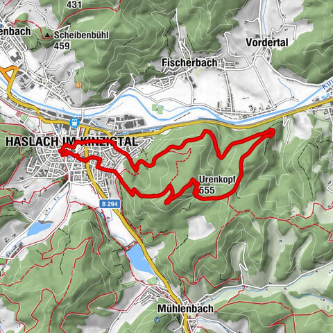 Ortenau legend circular routes: Devil's Pulpit