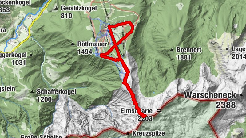 Hinterstoder Edtbauernalm Hutterer Höss Schrocken retour 06.07.2015