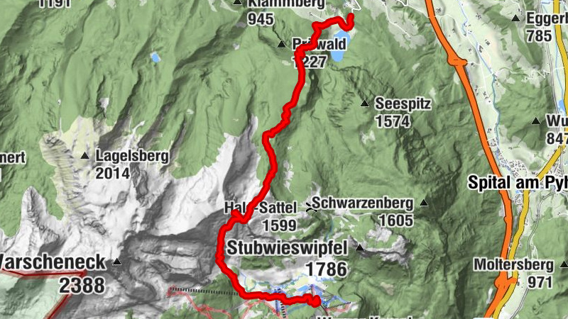 Gleinkersee, Dümlerhütte, Rote Wand, Wurzeralm 07.07.2015