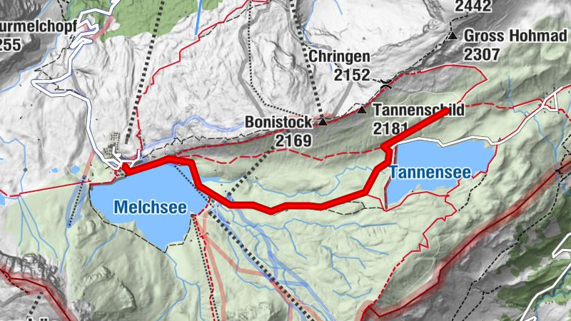 Spaziergang Melchsee-Frutt - Tannalp