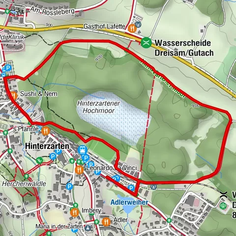 Upland Moor Circular Route