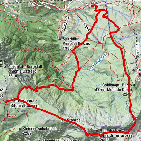 Rundwanderung Compatsch-Schlernhaus-Tierser Alpl