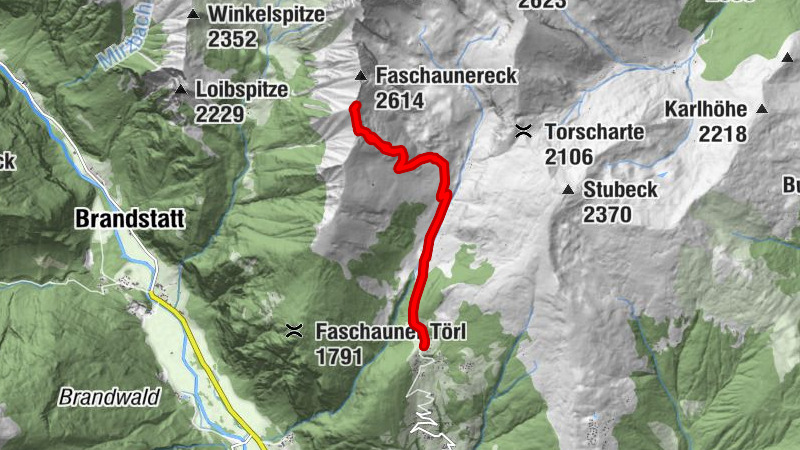 Faschaunereck (2612m)