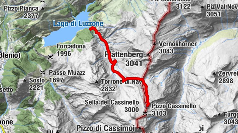 Pizzo Cassinello (3103 m)