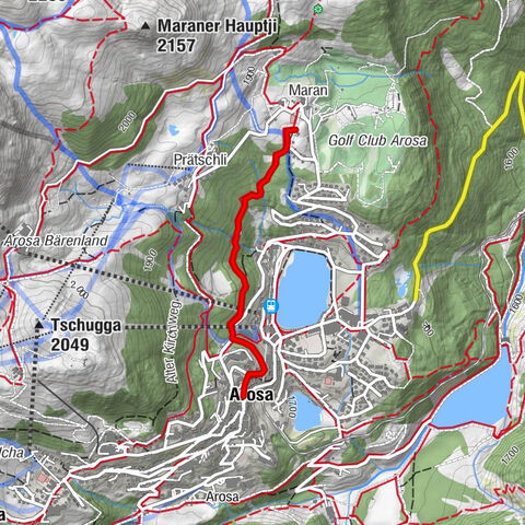 Eichhörnliweg Arosa