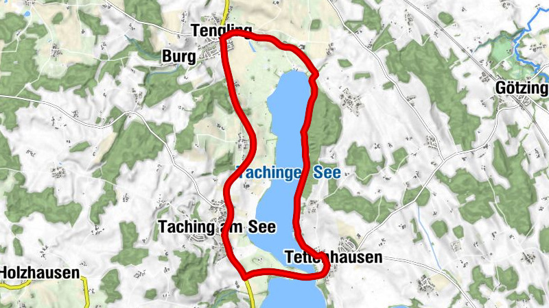 Tachinger Seeweg