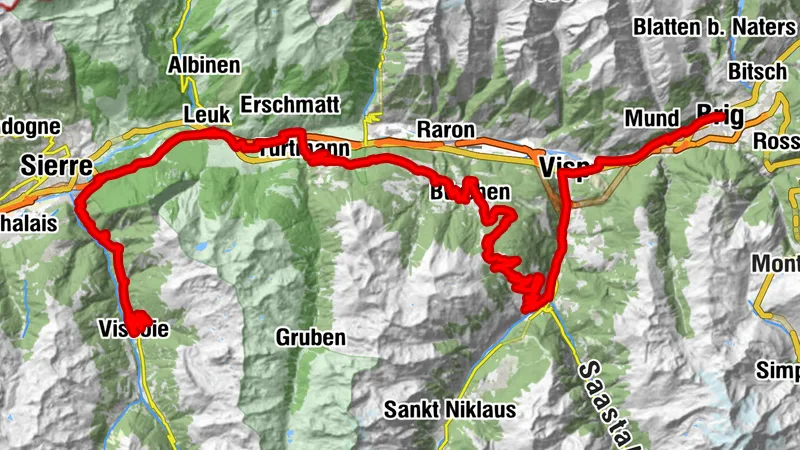 Wallis Velo Tour: Brig - St. Luc Anniviers (Stage 5)