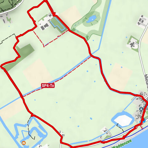 Skillepad en fort de Schans, Texel