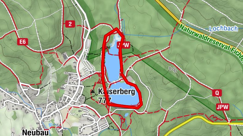 Rund um den Fichtelsee