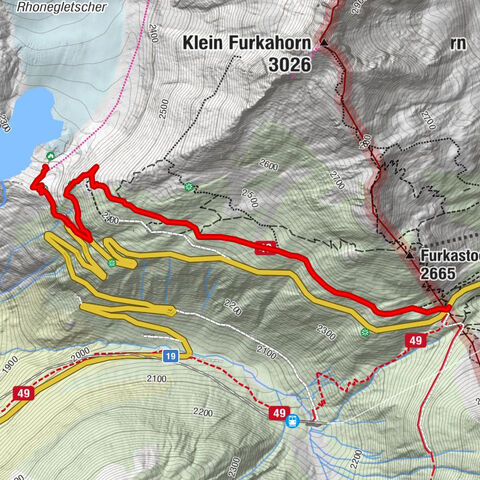 Furka Pass – Rhone Glacier