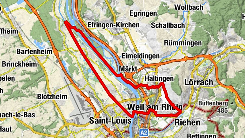 Auf den Spuren des alten Rhein