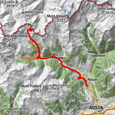 Via Francigena - vom grossen Sankt Bernhard nach Rom