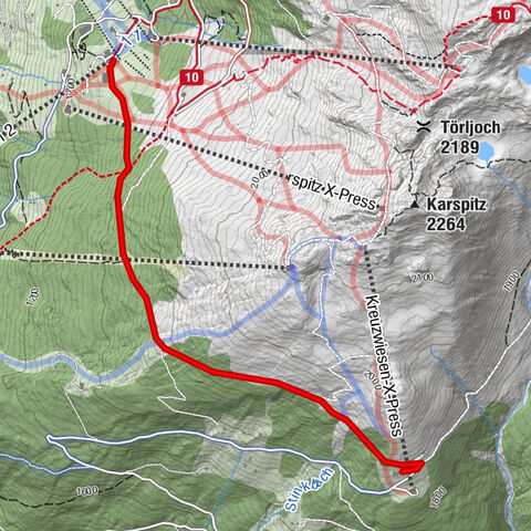 Schmankerlweg (Rosenalm - Schmankerlhütte Kreuzwiesenalm)