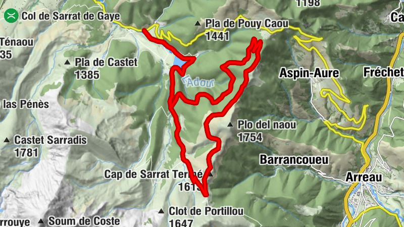 Circuit n°18 – Les Crêtes de Bidour