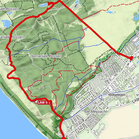 Achterbahnen zum Strand