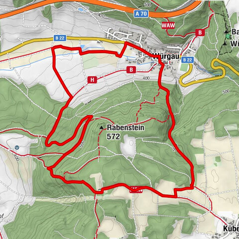 Kleine Rabensteinrund 7,2 km