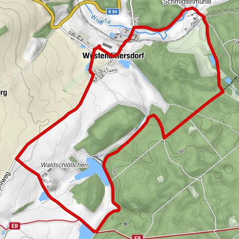 Von Wüstendittersdorf zum Neuen Teich