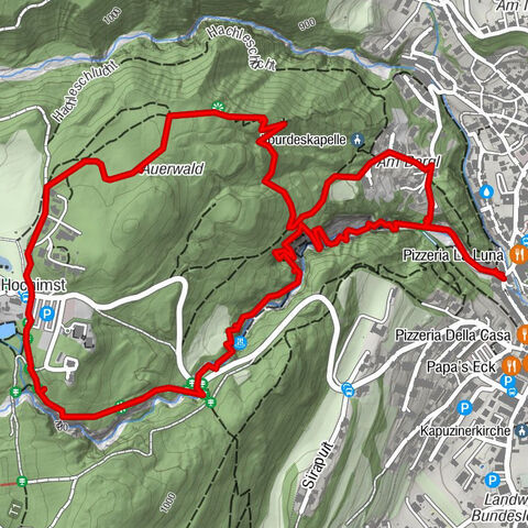 Trip Tirol ➤ Hike to the Blue Grotto in Rosengarten Gorge Imst